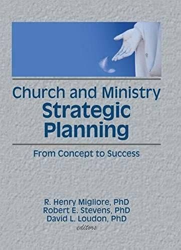 Church And Ministry Strategic Planning