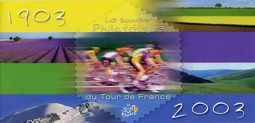 1903 - 2003 Centenaire Du Tour De France - Bloc Souvenir Philatélique