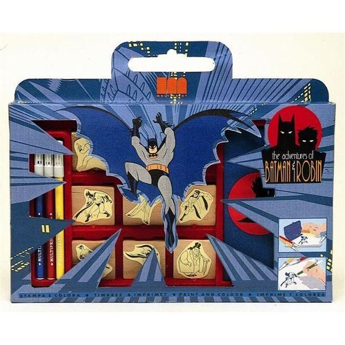 Valisette Timbres En Bois Batman !!!