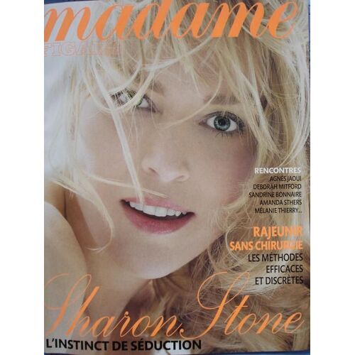 Madame Figaro N° 1124 : Rajeunir Sans Chirurgie - Sharon Stone