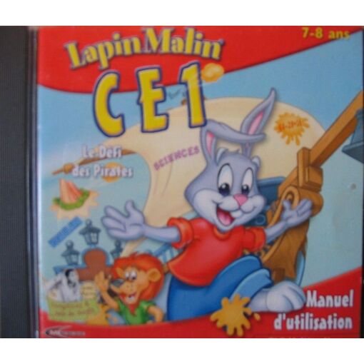 Jeu éducatif Lapin Malin Les Pirates Des Maths CP à CE2 - Version PC Big Box