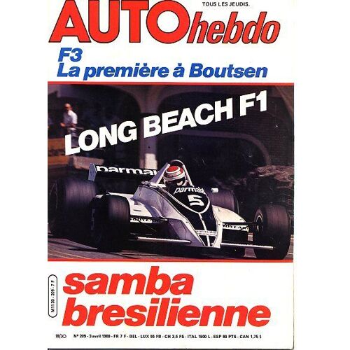 Auto Hebdo N° 209 : Samba Bresilienne