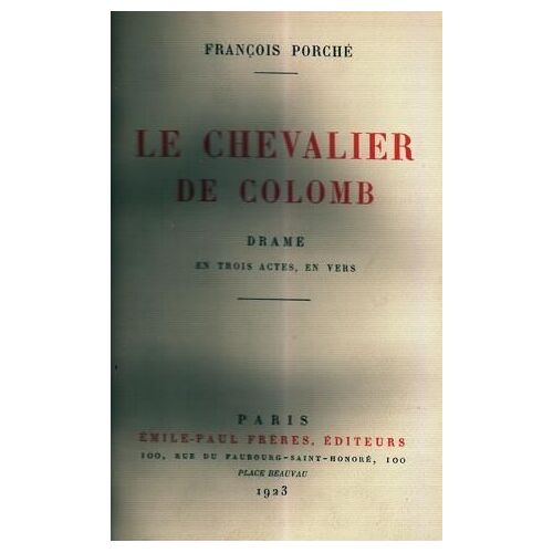 Le Chevalier De Colomb