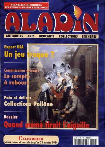 Aladin N° 78 : Export Usa, Un Jeu Truqué ? - Collections Poilâne - L'aiguille