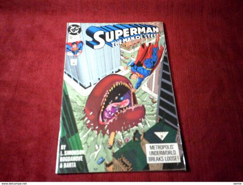 Superman The Man Of Steel N°12 'vo ) 1992