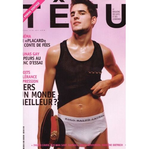 Tetu N° 52 Du 01/01/2001 : Gus Van Sant, Ingrid Caven, Marlène Dietrich, Kinu Sekigushi, Coming-Ou Au Travail, Porno Années 80, Dossier : Droits Des Gays Et Lesbiennes Dans Le Monde...