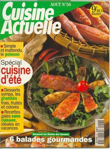 Cuisine Actuelle  N° 56 : Cuisine D'été