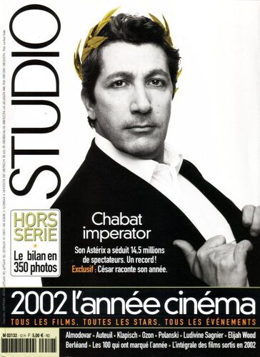 Studio Magasine Hors-Série  N° 12 : 2002 L'annee Cinema - Chabat Imperator