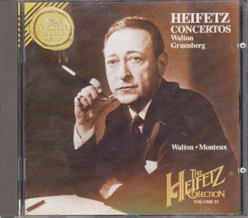 Heifetz Collection Vol. 23 : Concertos De Gruenberg & Walton