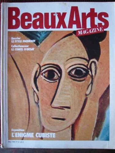 Beaux Arts Magazine - N°2 - Dossier, Le Style Paquebot - Collectionneur, Le Comte D'orsay - Exposition, L'enigme Cubiste - Mai 1983
