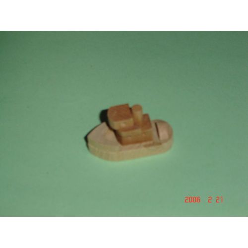 Kinder -  Bâteau En Bois K98n85