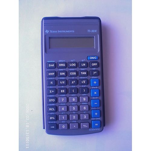 Calculatrice Texas Instruments TI-30X