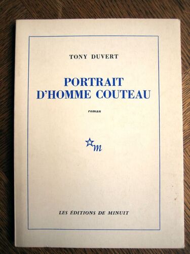 Portrait D'homme Couteau