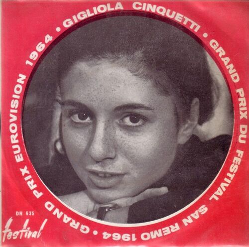 Grand Prix Eurovision Et San Remo 1964  -  Non Ho L'eta  Et Sei Un Bravo Ragazzo