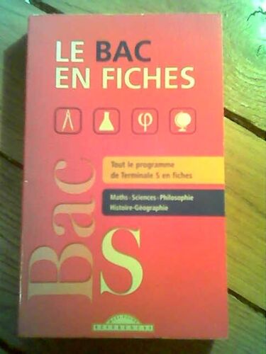 Le Bac S En Fiches