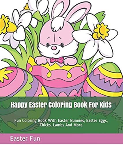 Happy Easter Color Bk For Kids