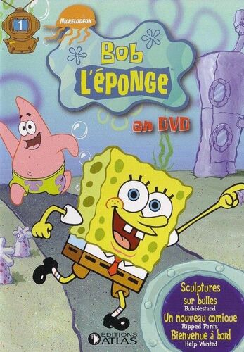 Bob L'éponge - Volume 1 - Editions Atlas - Sculptures Sur Bulles, Un Nouveau Comique, Bienvenue À Bord