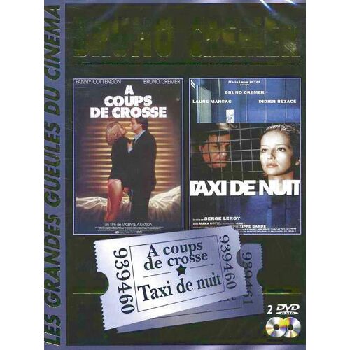 Coffret Bruno Cremer : A Coups De Crosse - Taxi De Nuit - Pack