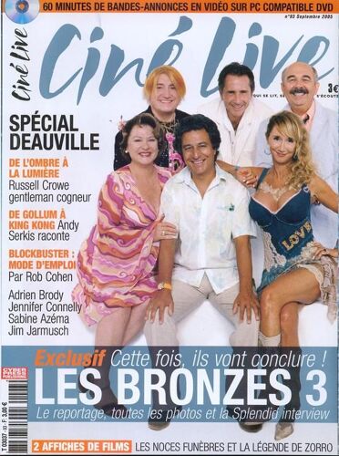 Cinélive N° 93 Les Bronzés 3 N° 93