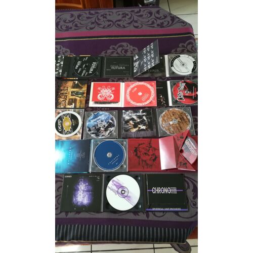 Lot De 9 Cd De Metal
