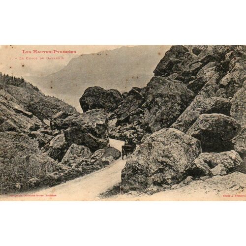 Carte Postale Ancienne - Les Hautes Pyrénées - 1 - Le Chaos De Gavarnie