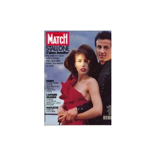 Paris Match  N° 2150 : Sylvester Stallone En Couverture