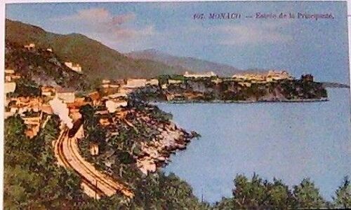 Monaco - Carte Postale "Entrée De La "Principauté"
