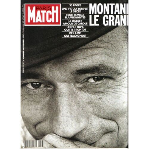 Paris Match N° 2217 : Montand Le Grand