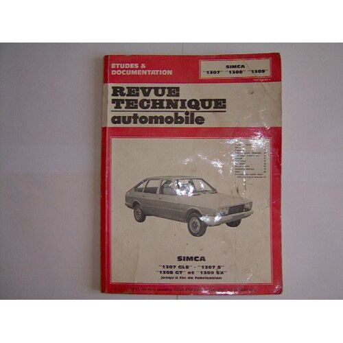 Simca 1307 S-Gls-1308 Gt-1309 Sx (76/79)