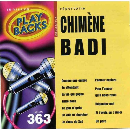 Play Backs Chimène Badi  Karaoké Vol. 363