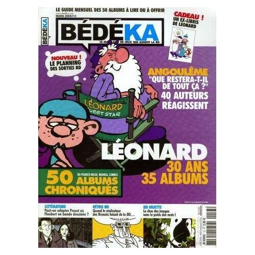 Bédéka N° 13 : Léonard : 30 Ans, 35 Albums