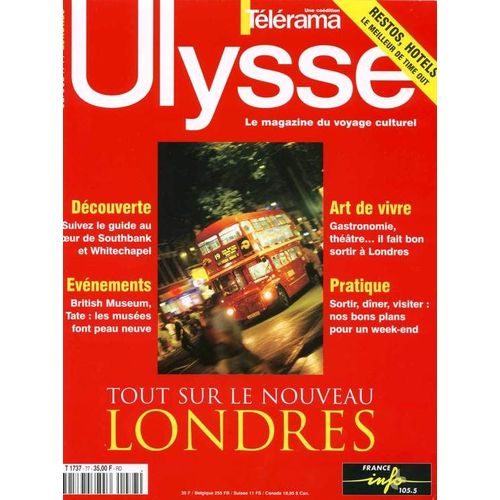 Ulysse N° 77 : Londres - Tout Sur Le Nouveau Londres...