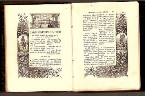 Missel Des Evangelistes - Paroissien Romain Contenant Les Offices De Tous Les Dimanches Et Des Principales Fetes De L'annee - Limoges Dalpayrat & Depelley 1886