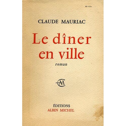 Le Dîner En Ville.
