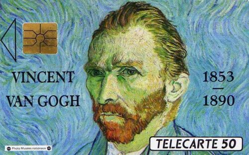 Vincent Van Gogh Telecarte De 50 Unités
