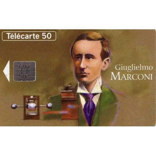 Giuglielmo Marconi Telecarte De 50 Unitéq