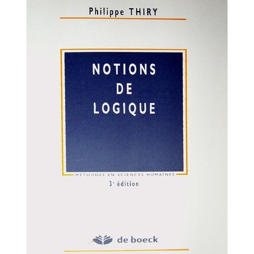 Notions De Logique