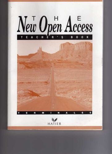 The New Open Access - Teacher's Book, Terminales
