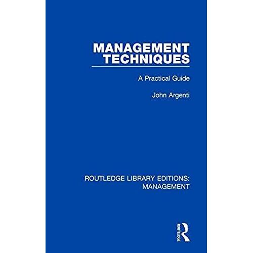 Management Techniques