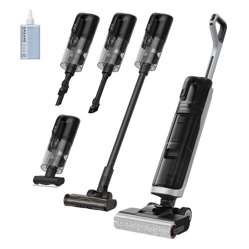 Aspirateur eau et poussieres - Dreame H14 Dual Aspirateur Laveur, 18kPa, Aspirateur fonctionnel multisurfaces 5-en-1, La portée à plat à 180°, Jusqu'à 75 min d'aspiration et 40 min de lavage des sols