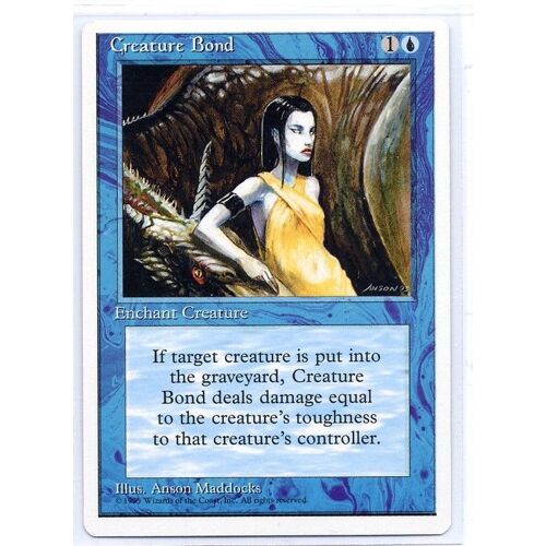 Creature Bond - 4 Ème Edition Vo - 1995
