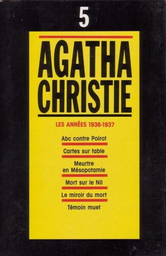 Christie, Agatha, Tome 5, Les Années 1936-1937 (Livre)