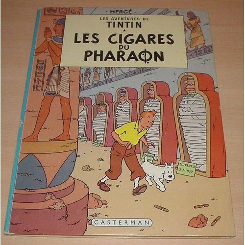 Les Aventures De Tintin-Les Cigares Du Pharaon