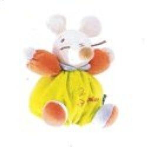 Kaloo - Souris Patapouf Vert Et Orange - 18cm