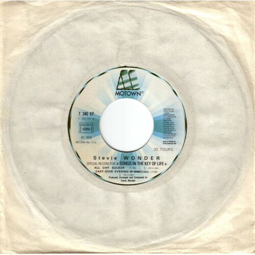 Special Record For "Songs In The Key Of Life"