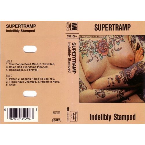 Supertramp -  Indelibly Stamped - Cassette Audio