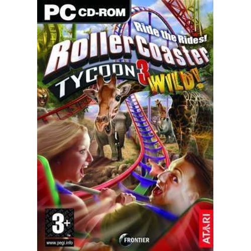 Rollercoaster Tycoon 3 : Distraction Sauvage - Disque Additionel Pc