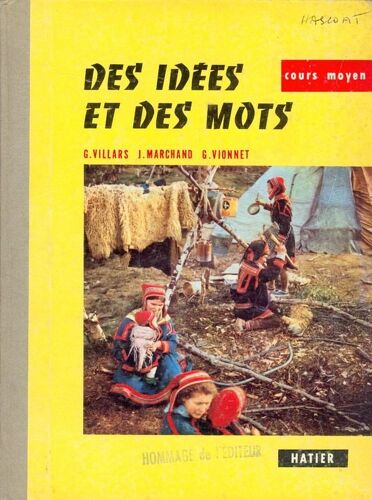 Des Idees Et Des Mots Cours Moyen