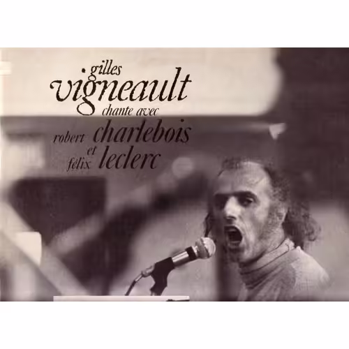 Chante Avec Robert Charlebois Et Félix Leclerc Au 1er Festival De La Jeunesse  À Québec Le 13 Aout 1974