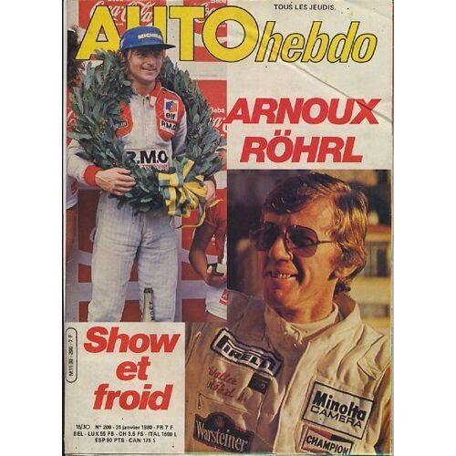 Auto-Hebdo N° 200 : Arnoux Röhrl